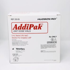 AddiPak Unit Dose Saline vials