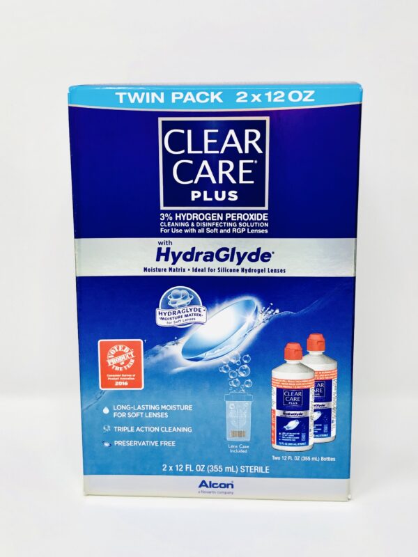 Clear Care Plus 12oz Twin Pack