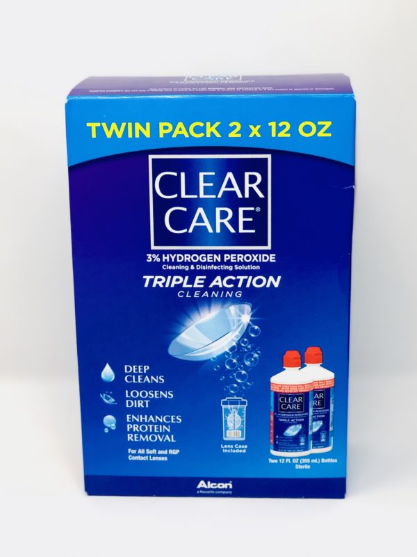 Clear Care 12oz Twin Pack