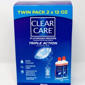 Clear Care 12oz Twin Pack