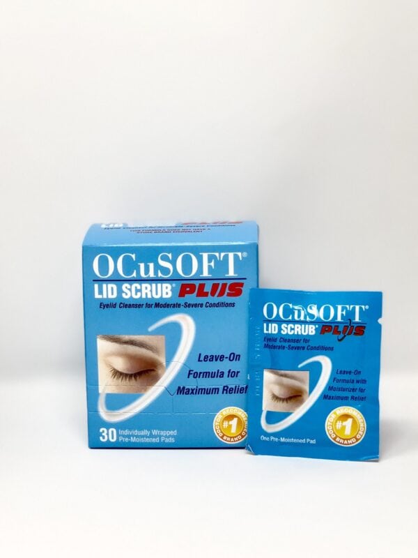 OcuSoft Lid Scrub Plus Wipes