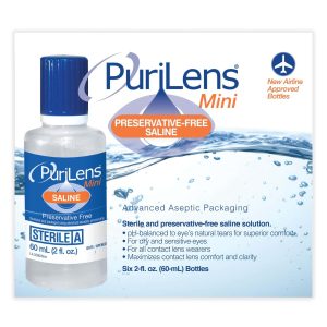 Purilens Saline Plus Preservative-Free Saline Solution