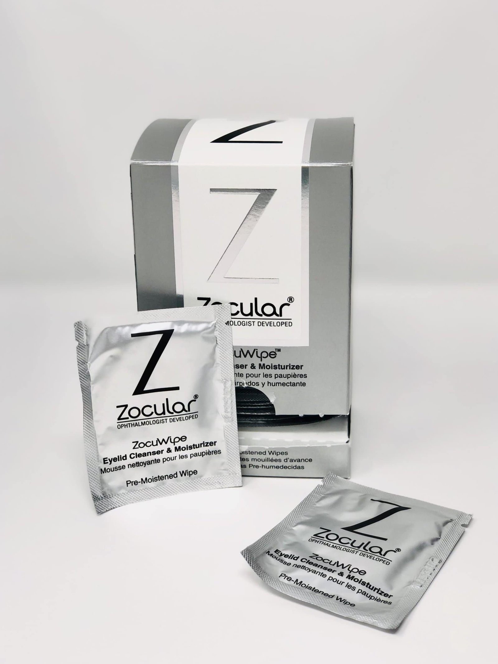 ZocuWipe™ Eyelid Cleansing Wipes - 30 Pack