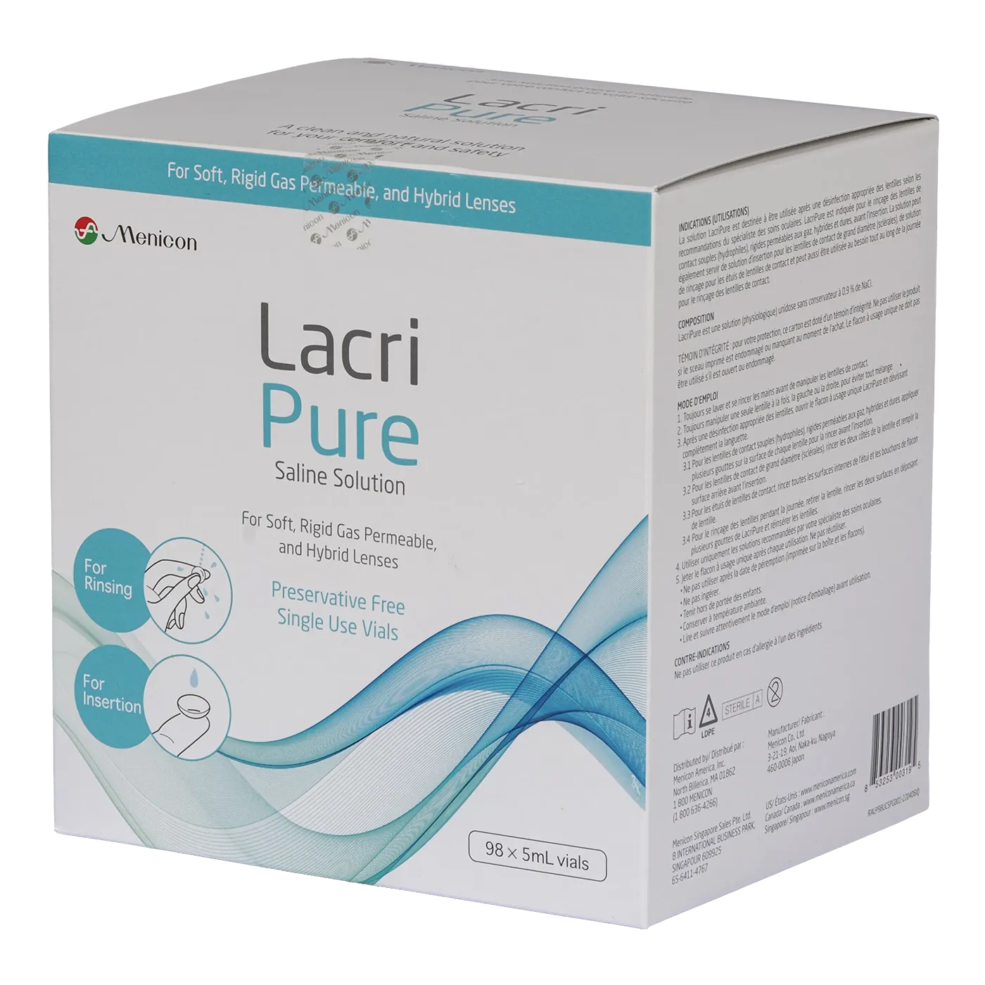 Lacripure Saline Solution